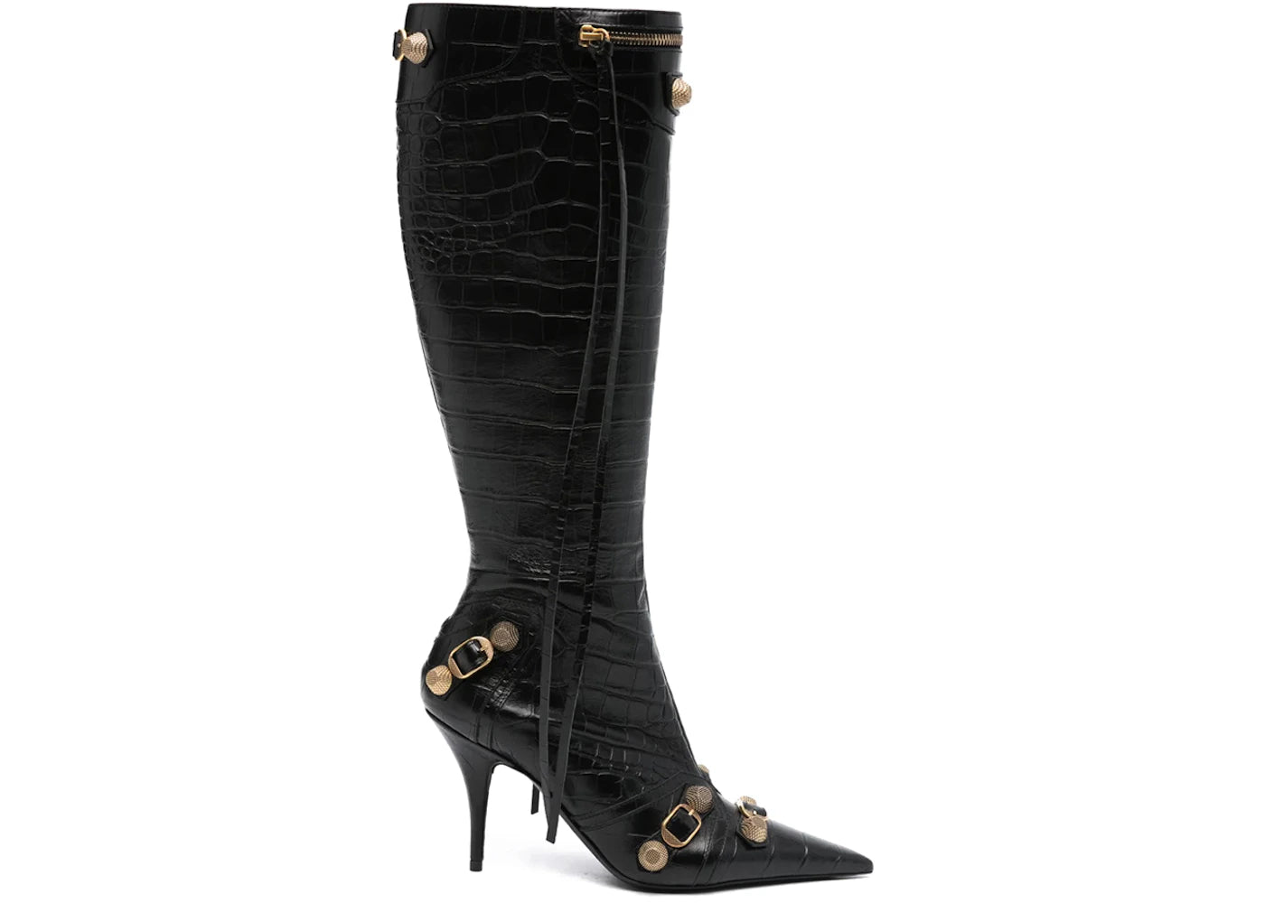 Balenciaga 90mm Cagole Boot Black (Women's)