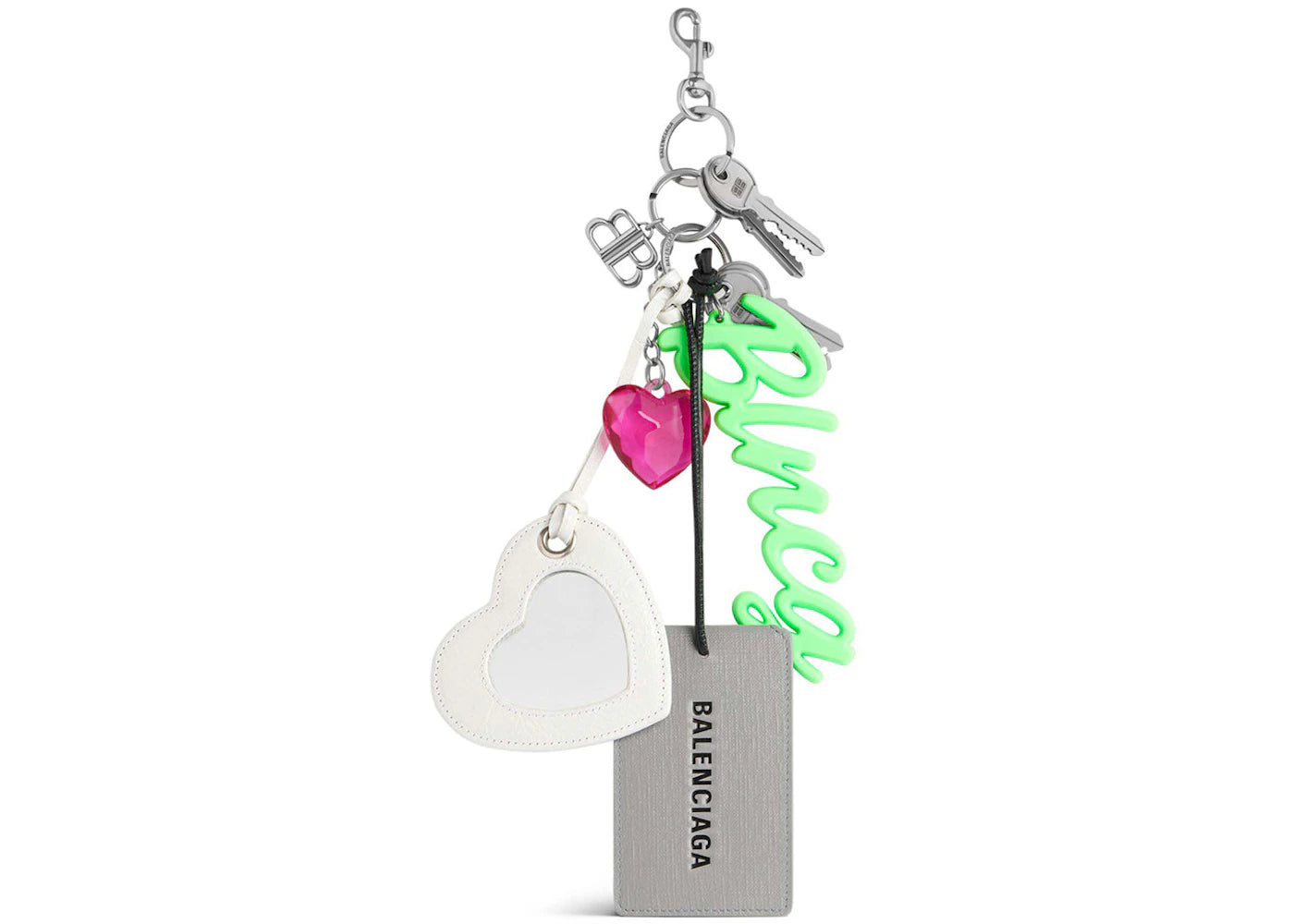 Balenciaga AKI Keychain Multicolored