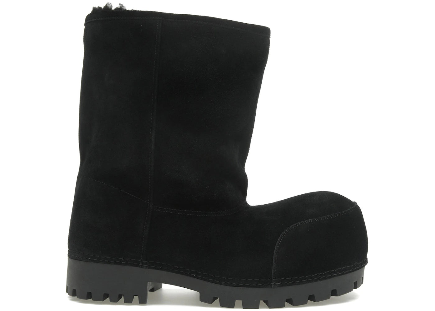 Balenciaga Alaska Low Boot Black Suede