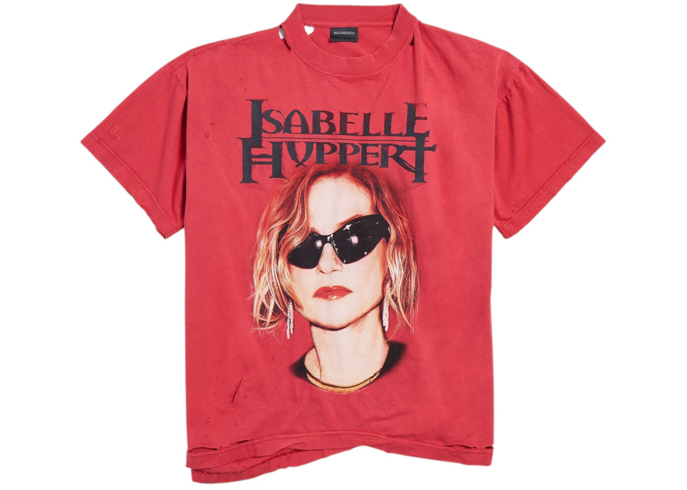 Balenciaga Ambassador Fanclub Series - Isabelle Boxy T-shirt Faded Red