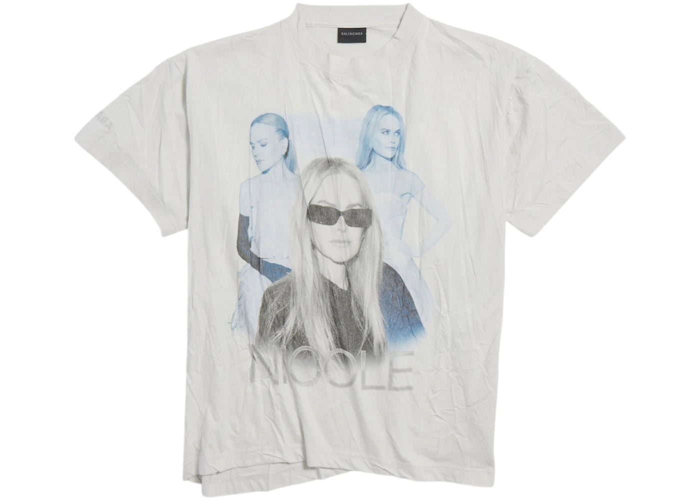 Balenciaga Ambassador Fanclub Series - Nicole Boxy T-shirt White