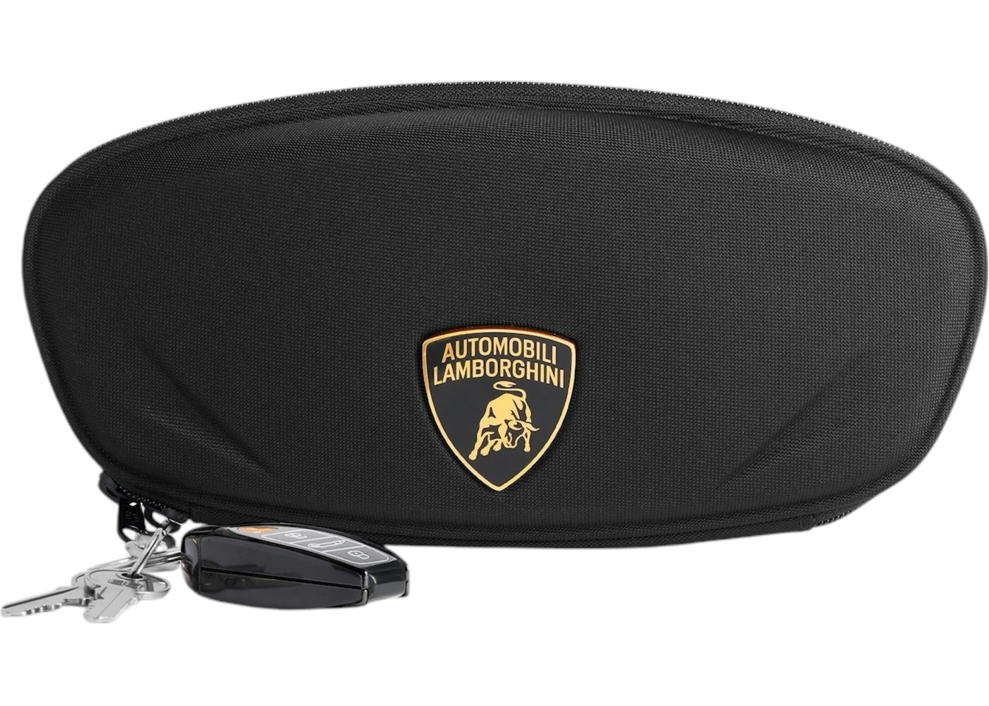 Balenciaga Automobil Lamborghini Clutch With Charms Bag Black