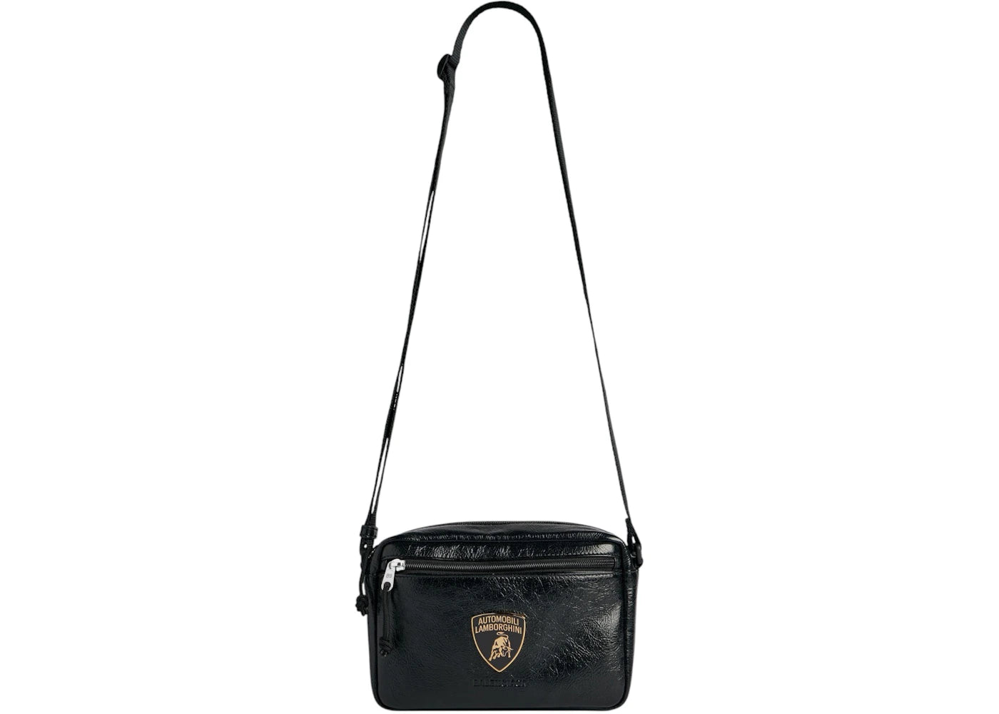 Balenciaga Automobil Lamborghini Explorer Shoulder Bag Black