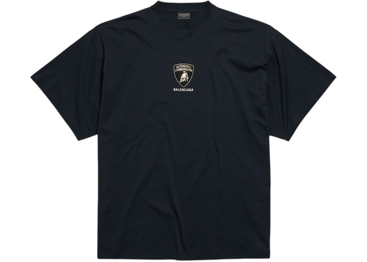 Balenciaga Automobil Lamborghini Oversized Tee Faded