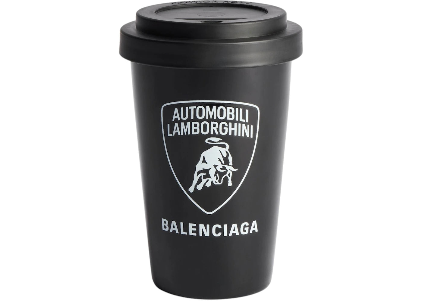 Balenciaga Automobil Lamborghini Travel Mug Black/White