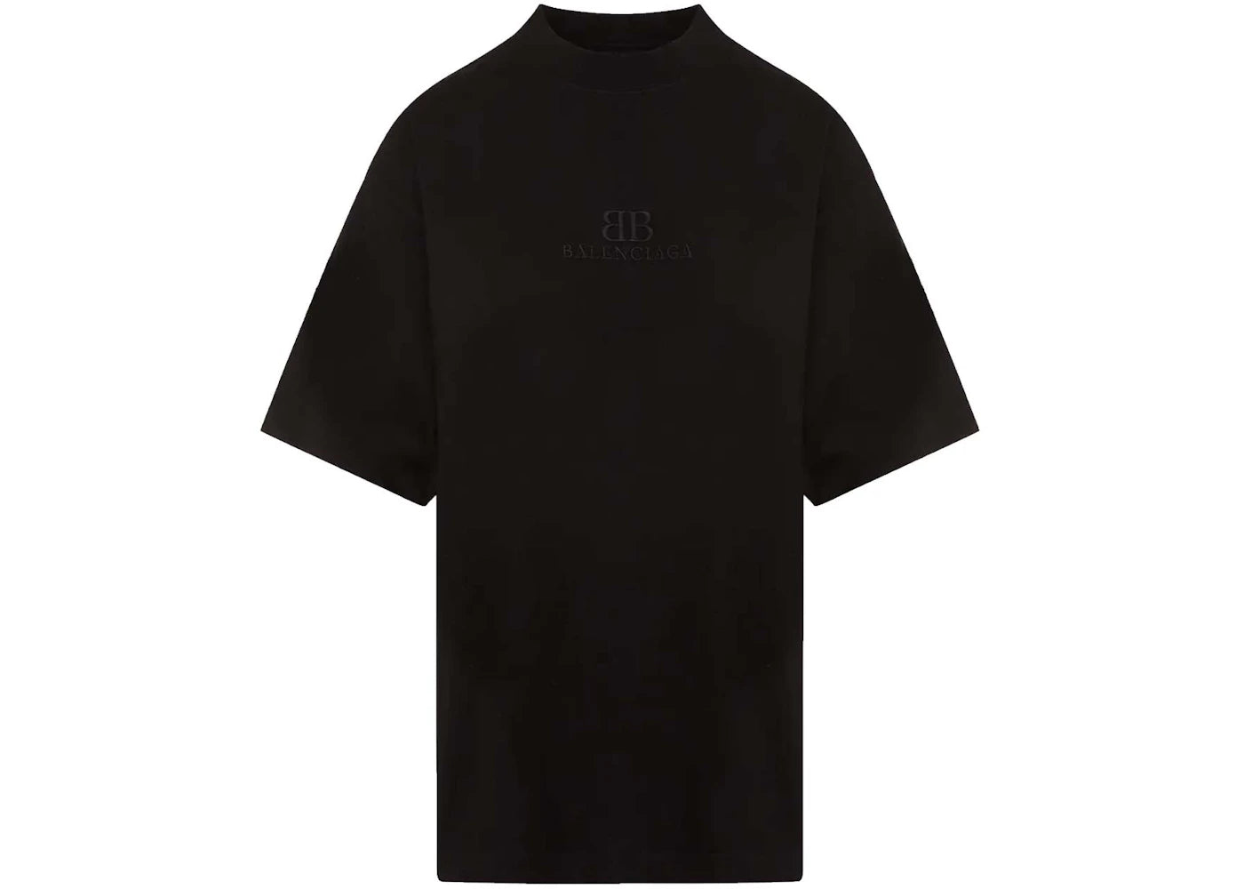 Balenciaga BB Classic Vintage T-Shirt Washed Black/Washed Black