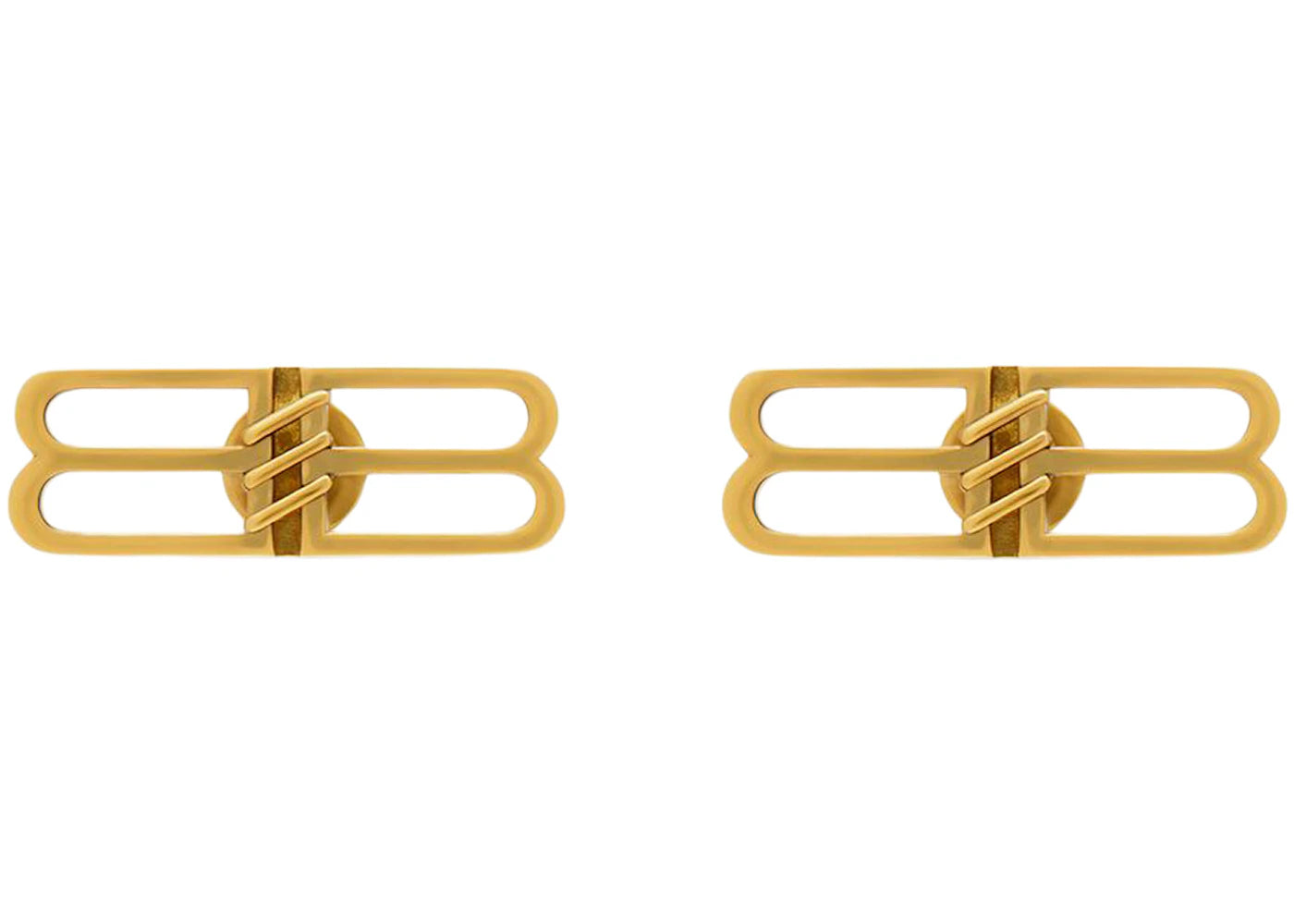 Balenciaga BB Icon Earrings Gold
