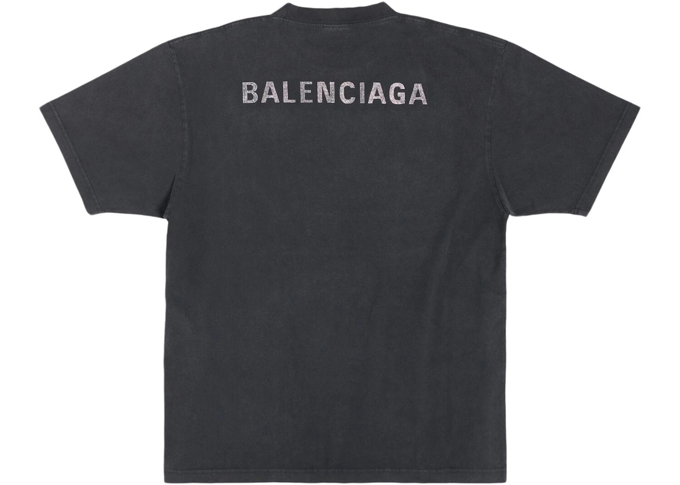 Balenciaga Back Large Fit T-shirt Black