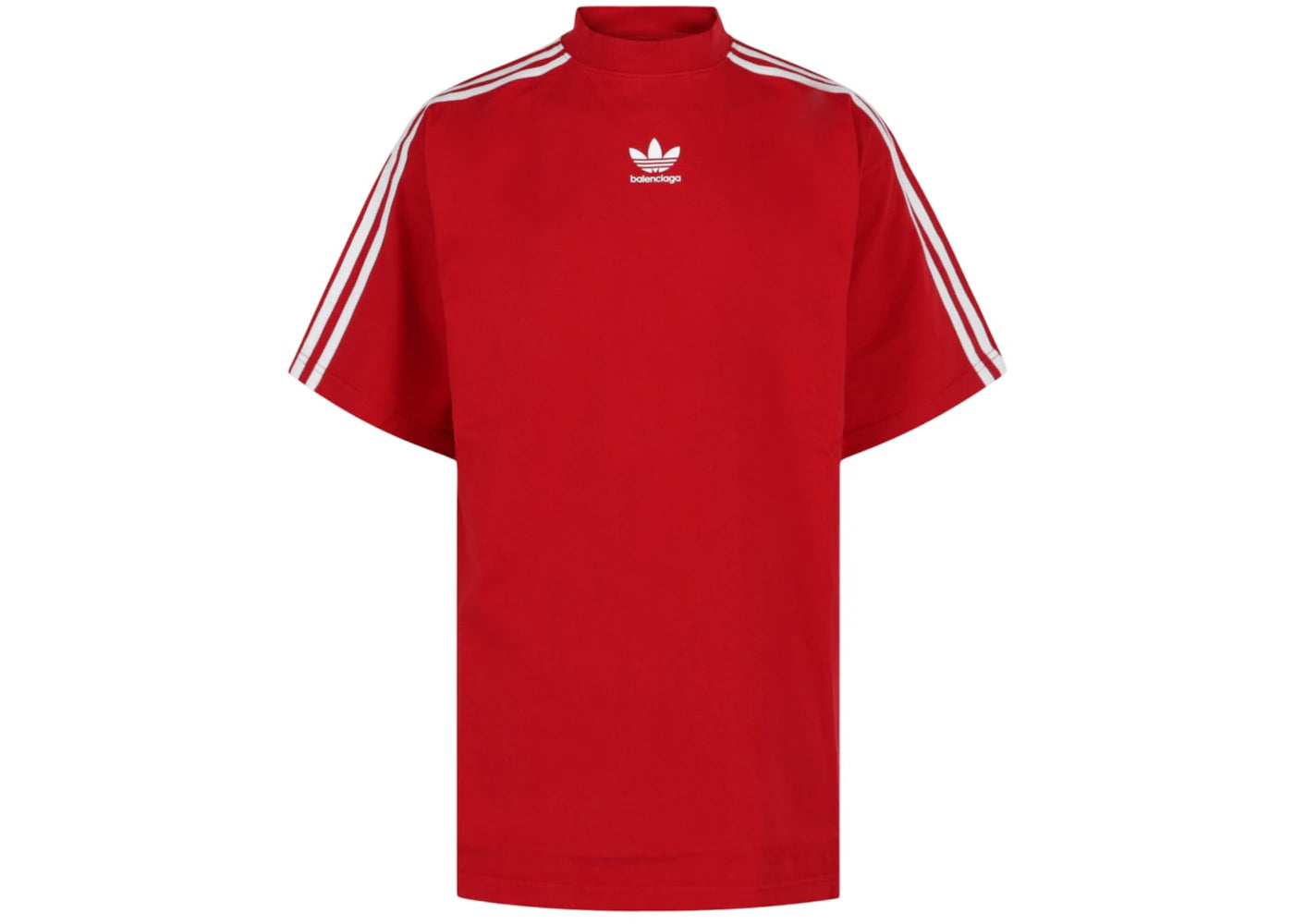 Balenciaga Balenciaga x Adidas Oversized Graphic T-Shirt Red/White