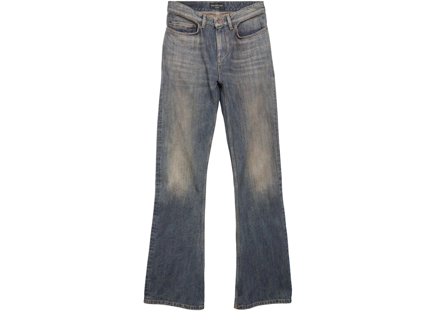 Balenciaga Bootcut Pants Light Blue