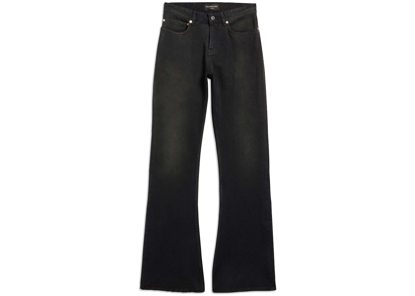 Balenciaga Bootcut Pants in Black Black