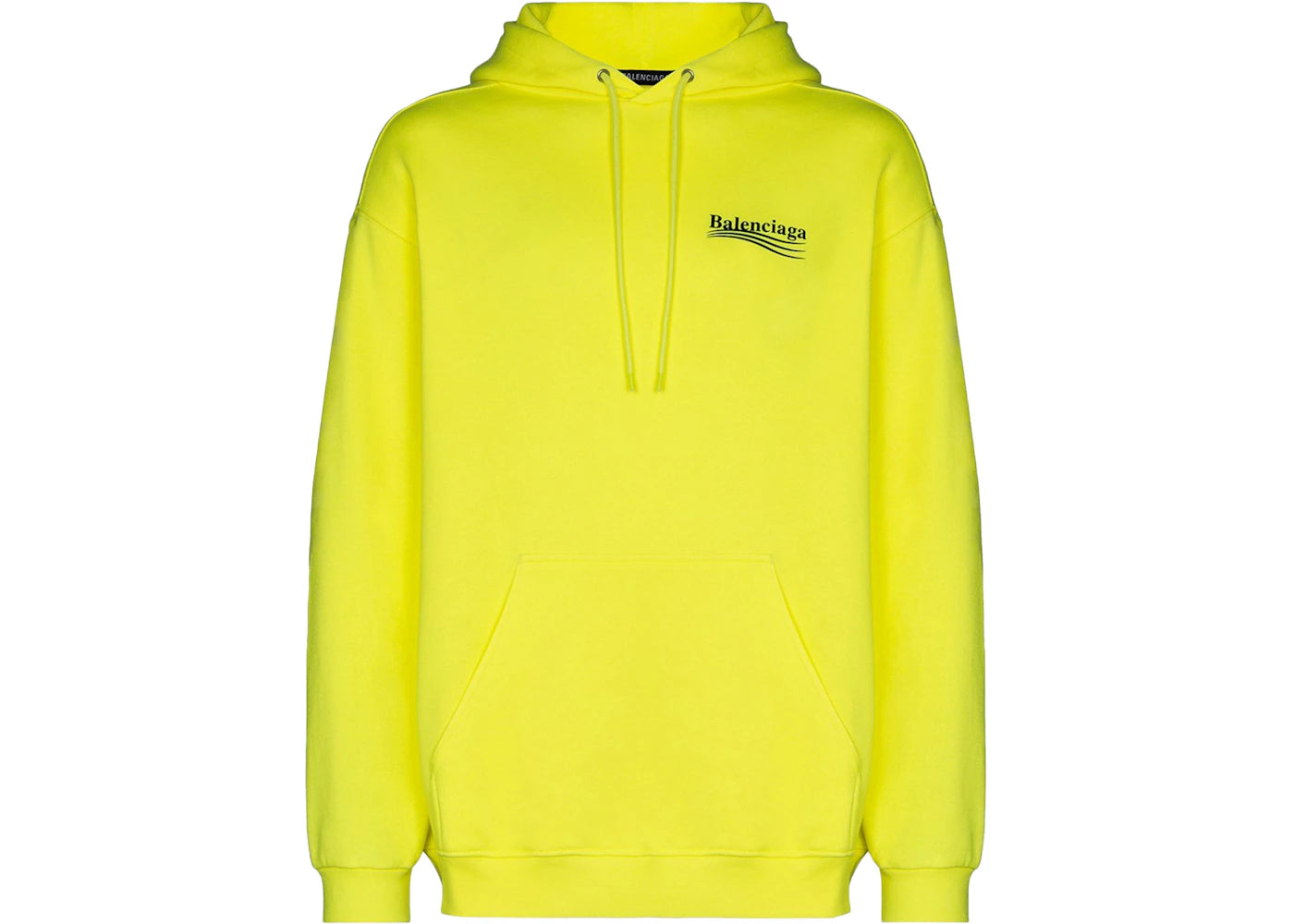 Balenciaga Campaign Logo Hoodie Green