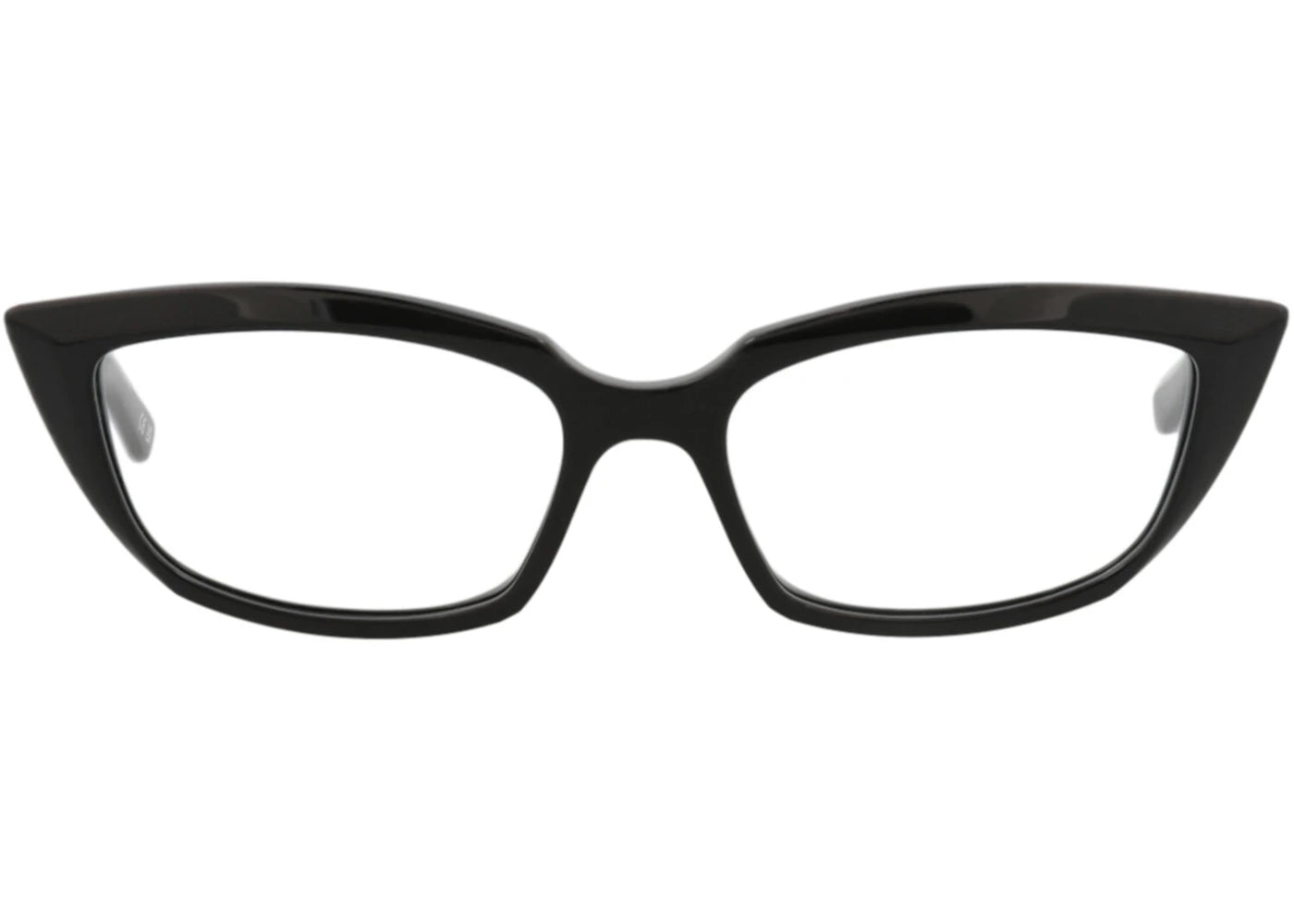 Balenciaga Cat Eye-Frame Acetate Optical Frames Black Black Transparent (BB0063O-30008237-001)