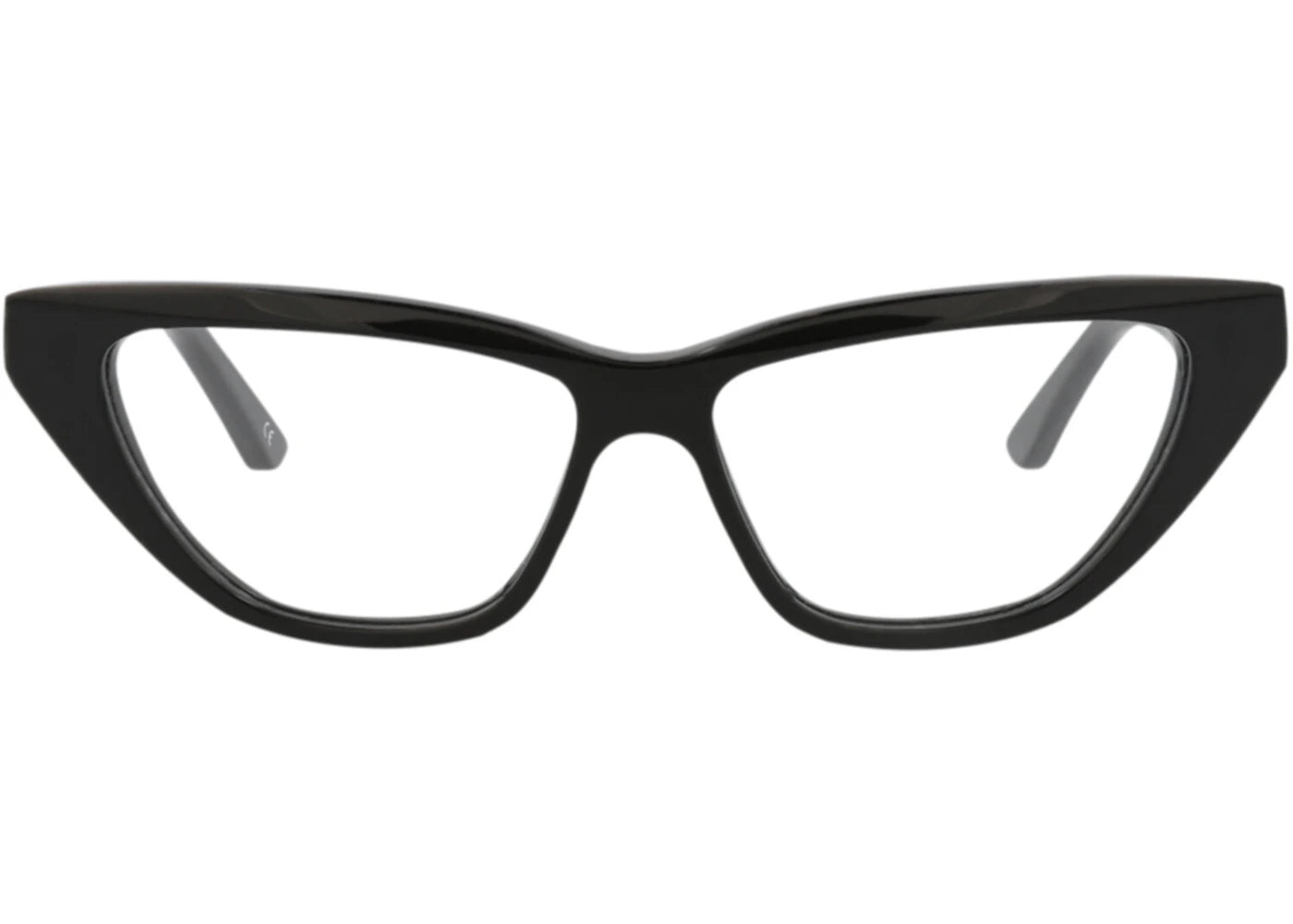 Balenciaga Cat Eye-Frame Acetate Optical Frames Black Black Transparent (BB0128O-30010020-001)