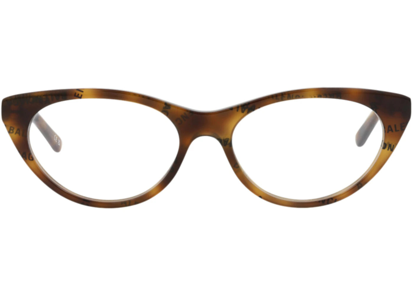 Balenciaga Cat Eye-Frame Acetate Optical Frames Havana Havana Transparent (BB0079O-30008399-006)