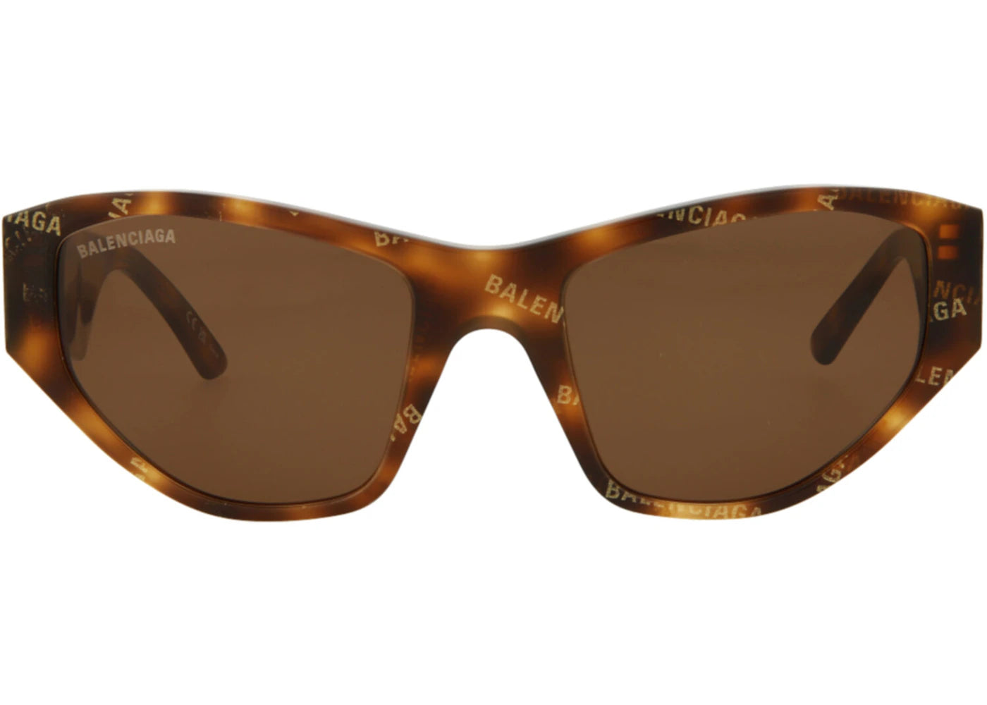 Balenciaga Cat Eye-Frame Acetate Sunglasses Havana/Havana/Brown (BB0097S-30008869-003)