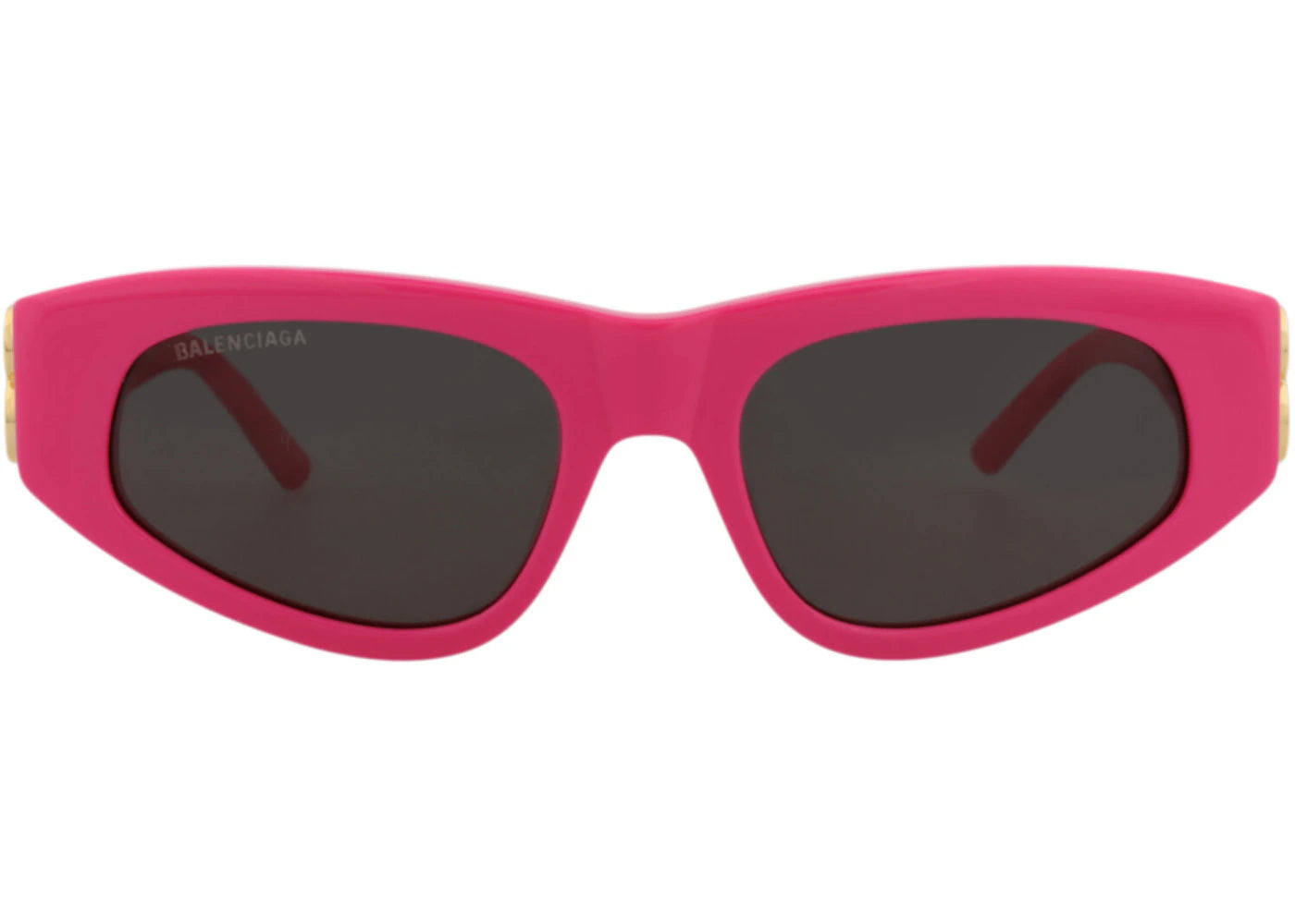 Balenciaga Cat Eye-Frame Acetate Sunglasses Pink Gold GreY (BB0095S-30008868-006)