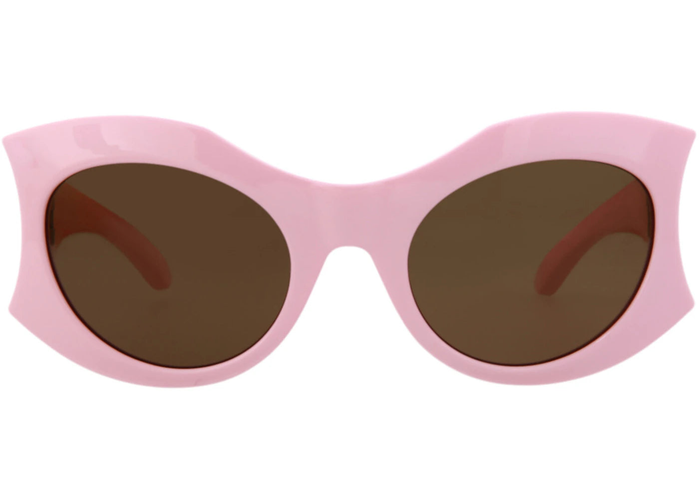Balenciaga Cat Eye-Frame Bio Injection Sunglasses Pink/Pink/Brown (BB0256S-30013971-004)
