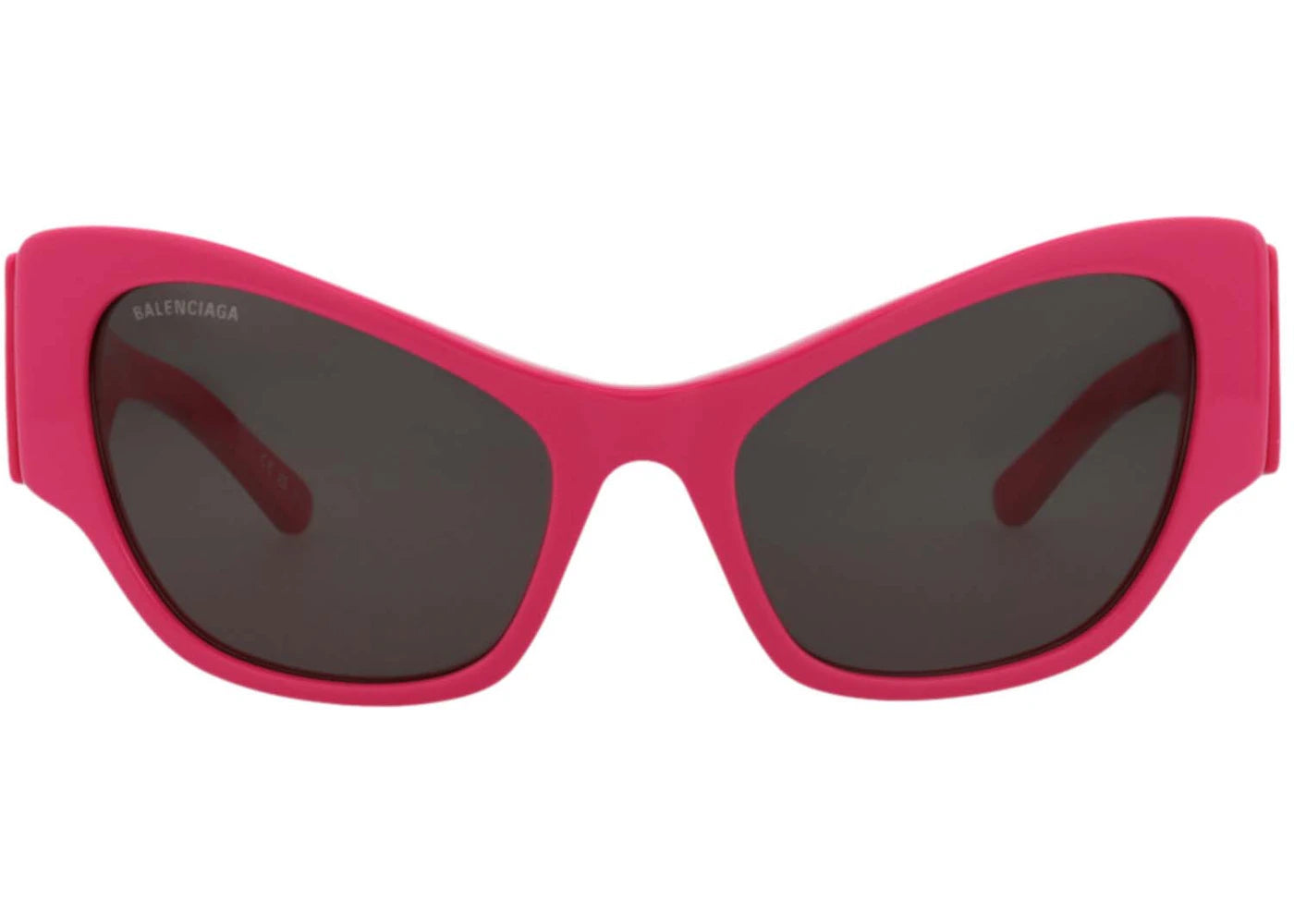 Balenciaga Cat Eye Frame Recycled Acetate Sunglasses Fuchsia/Grey (BB0259S-30013976-004-60472)
