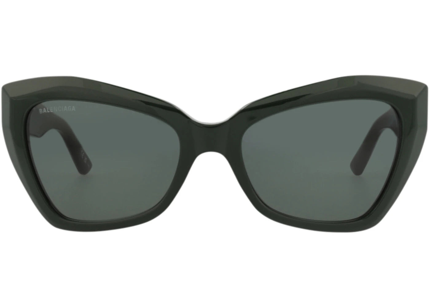Balenciaga Cat Eye-Frame Recycled Acetate Sunglasses Green/Green/Green (BB0271S-30013988-004)
