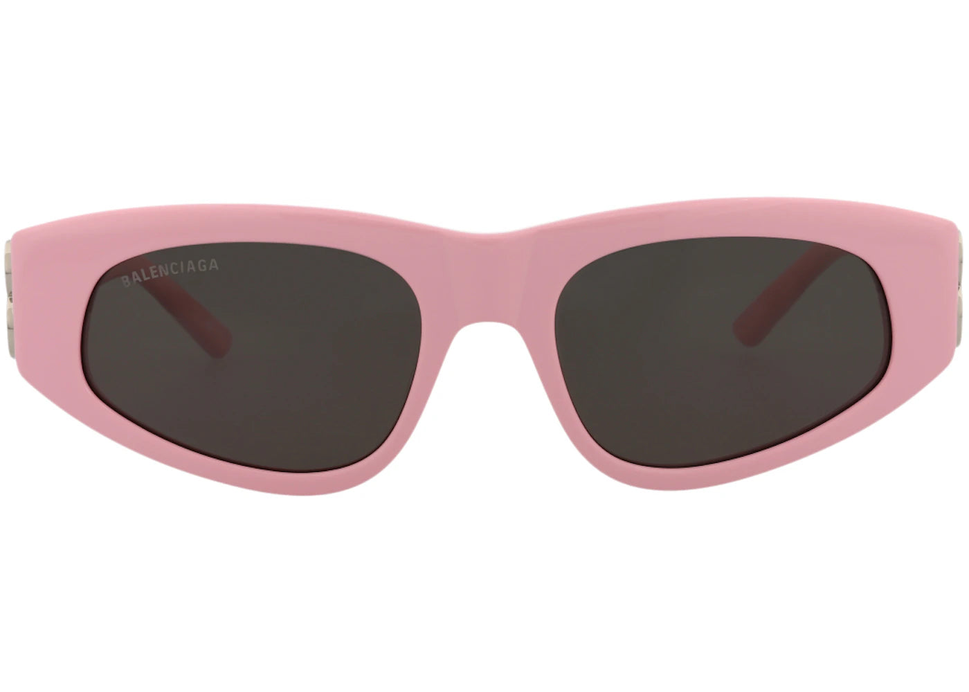 Balenciaga Cat Eye-Frame Recycled Acetate Sunglasses Pink/Silver/Grey (BB0095S-30008868-013)