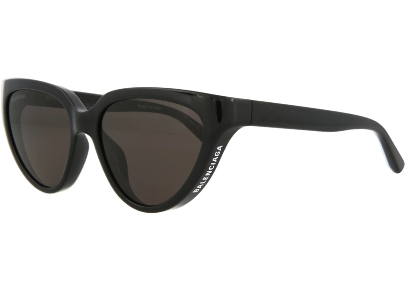 Balenciaga Cat Eye Sunglasses Black/Black/Grey (BB0149S-30011214-001)