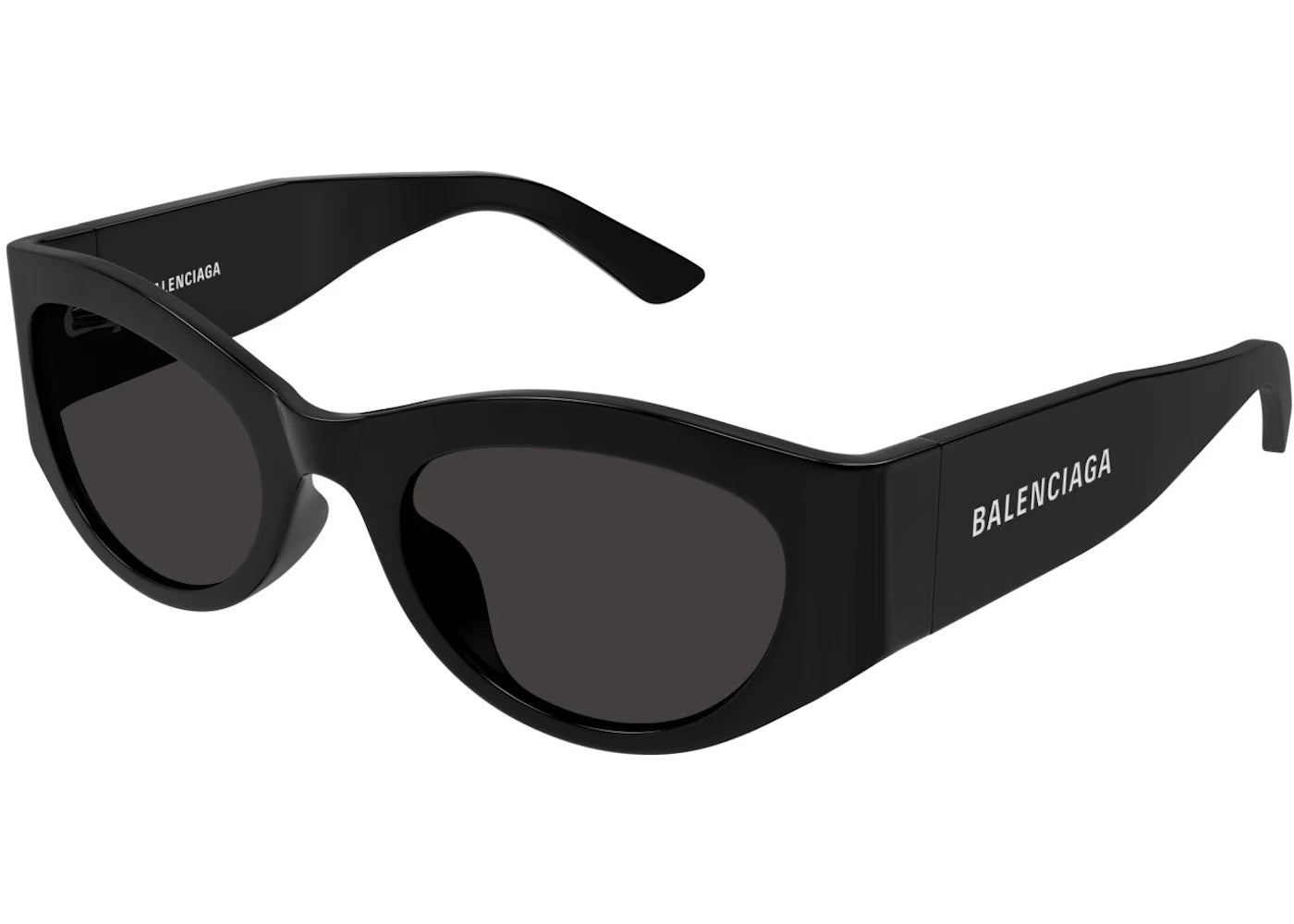 Balenciaga Cat Eye Sunglasses Black/Grey (BB0330SK-001)