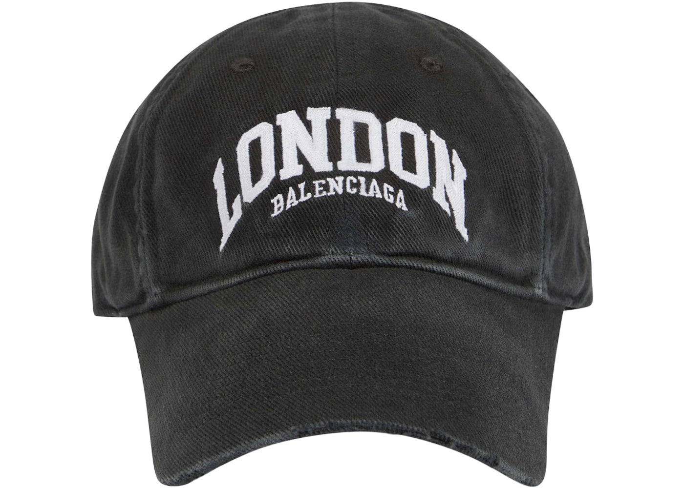 Balenciaga Cities London Cap Faded Black