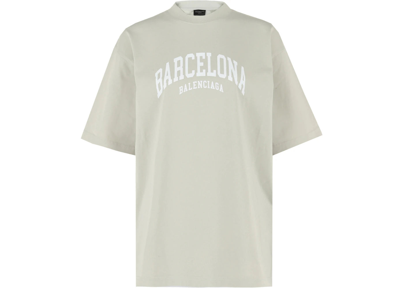 Balenciaga Cities Short Sleeve T-shirt Shell White