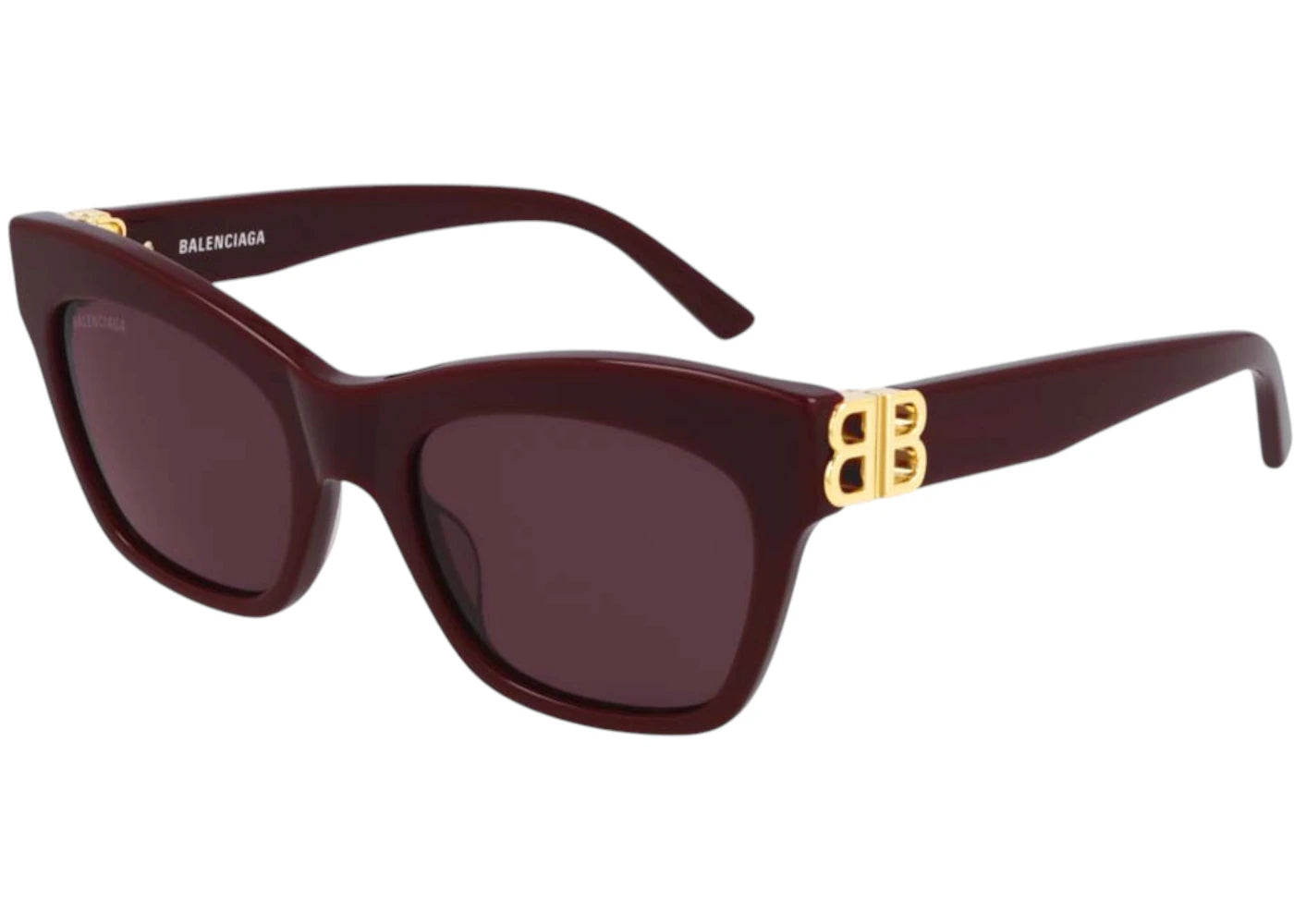 Balenciaga Everyday Sunglasses Burgundy Red (BB0132S 004)