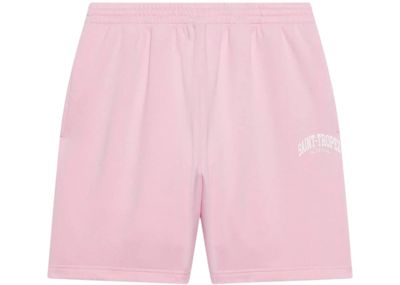Balenciaga Men's Cities Saint Tropez Sweat Shorts Pink