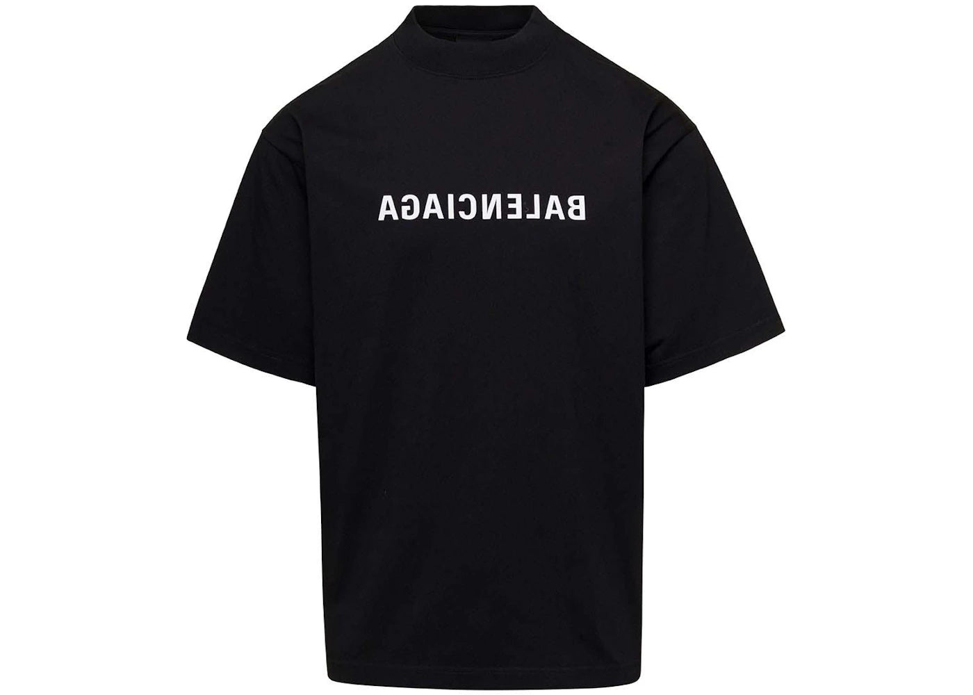 Balenciaga Mirror T-Shirt Black