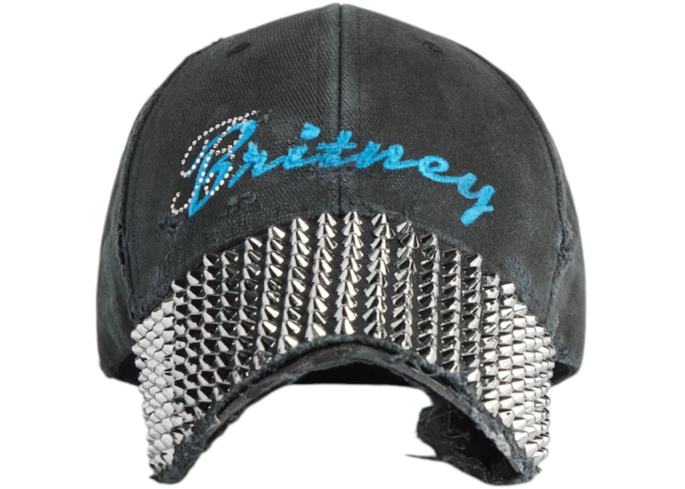Balenciaga Music Britney Spears Series Studded Cap Faded Black/Blue