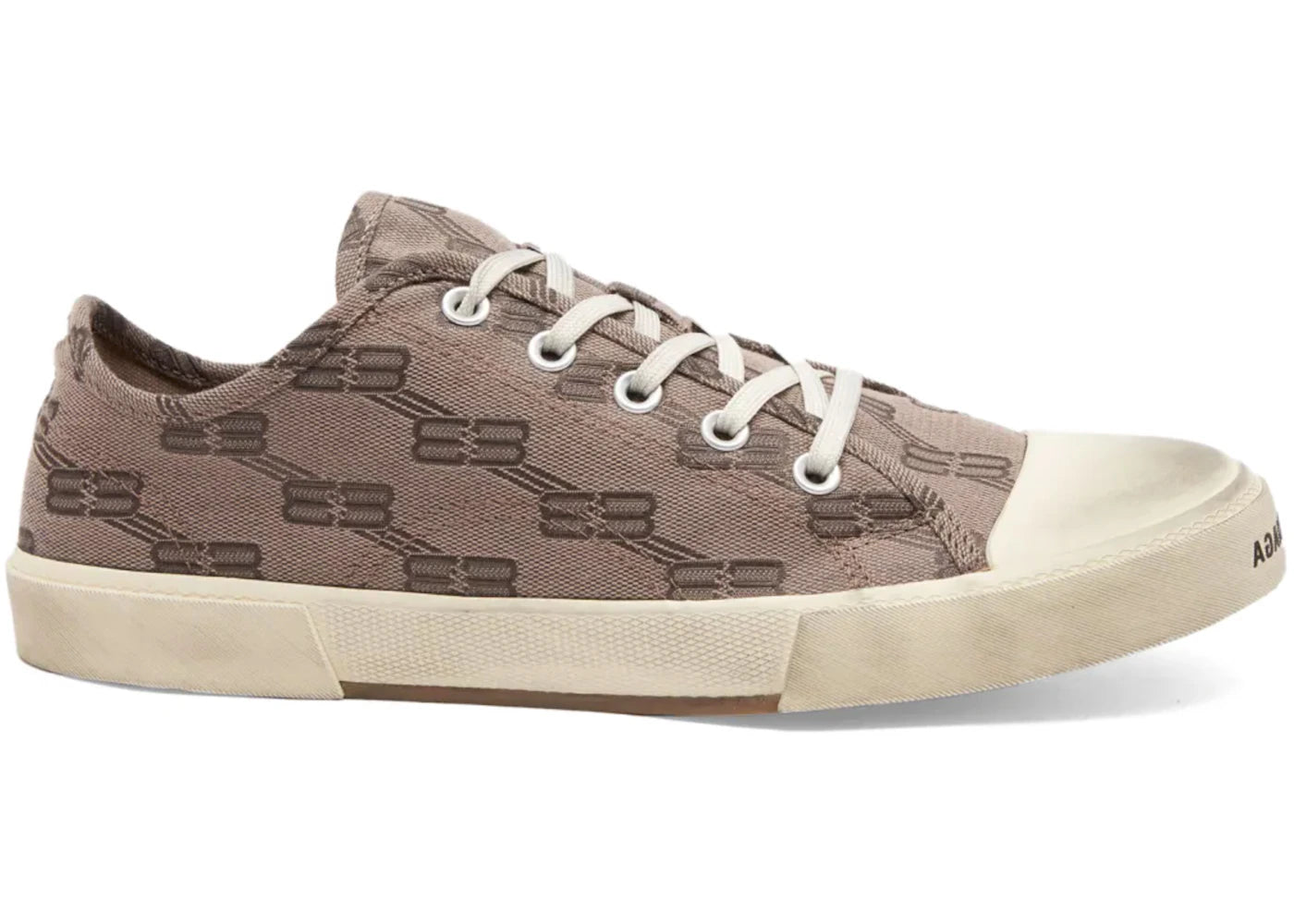 Balenciaga Paris Low 'BB Monogram Dark Mink Grey