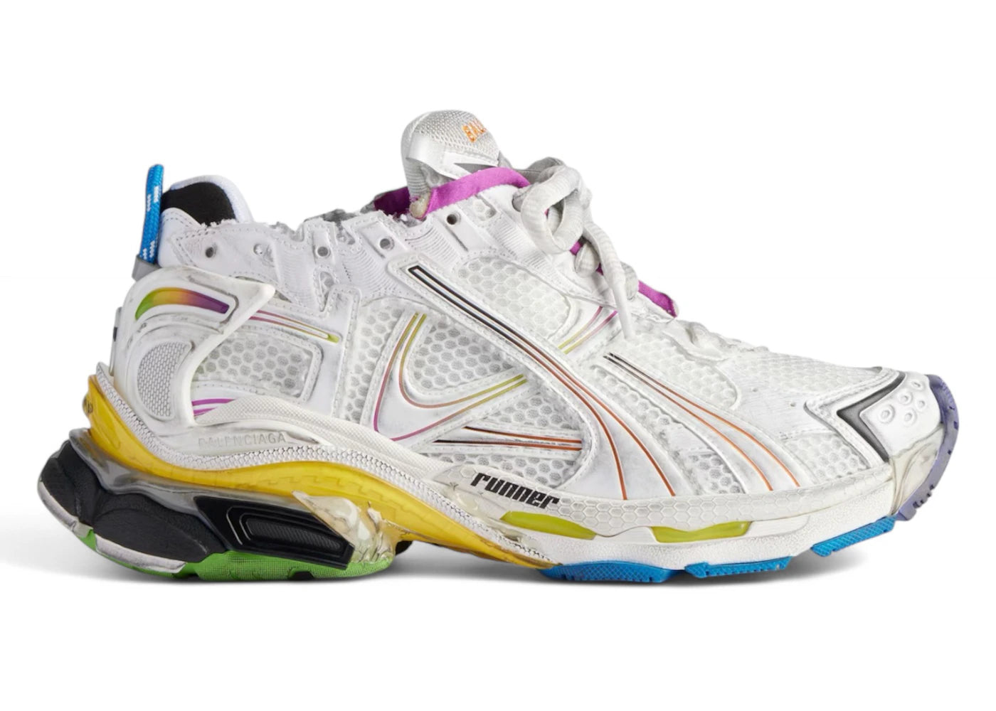 Balenciaga Runner Gardient White Multi