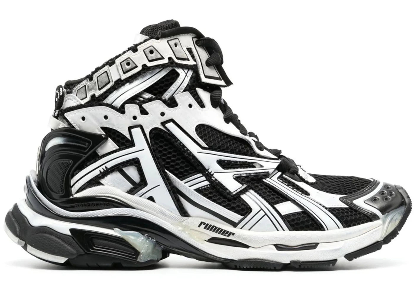 Balenciaga Runner High White Black