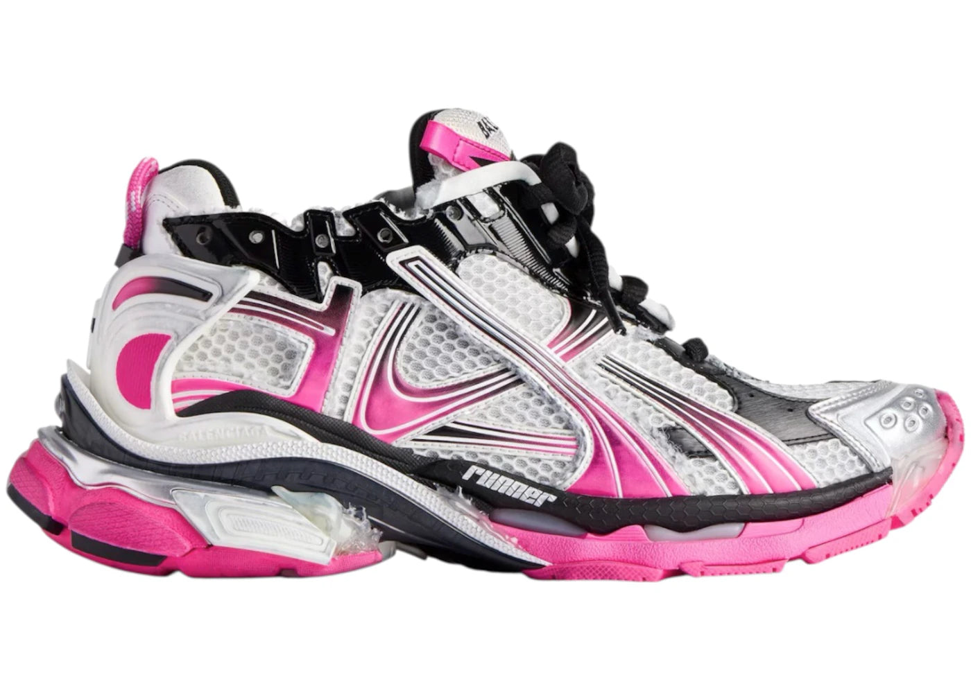 Balenciaga Runner White Pink Black (Women's)