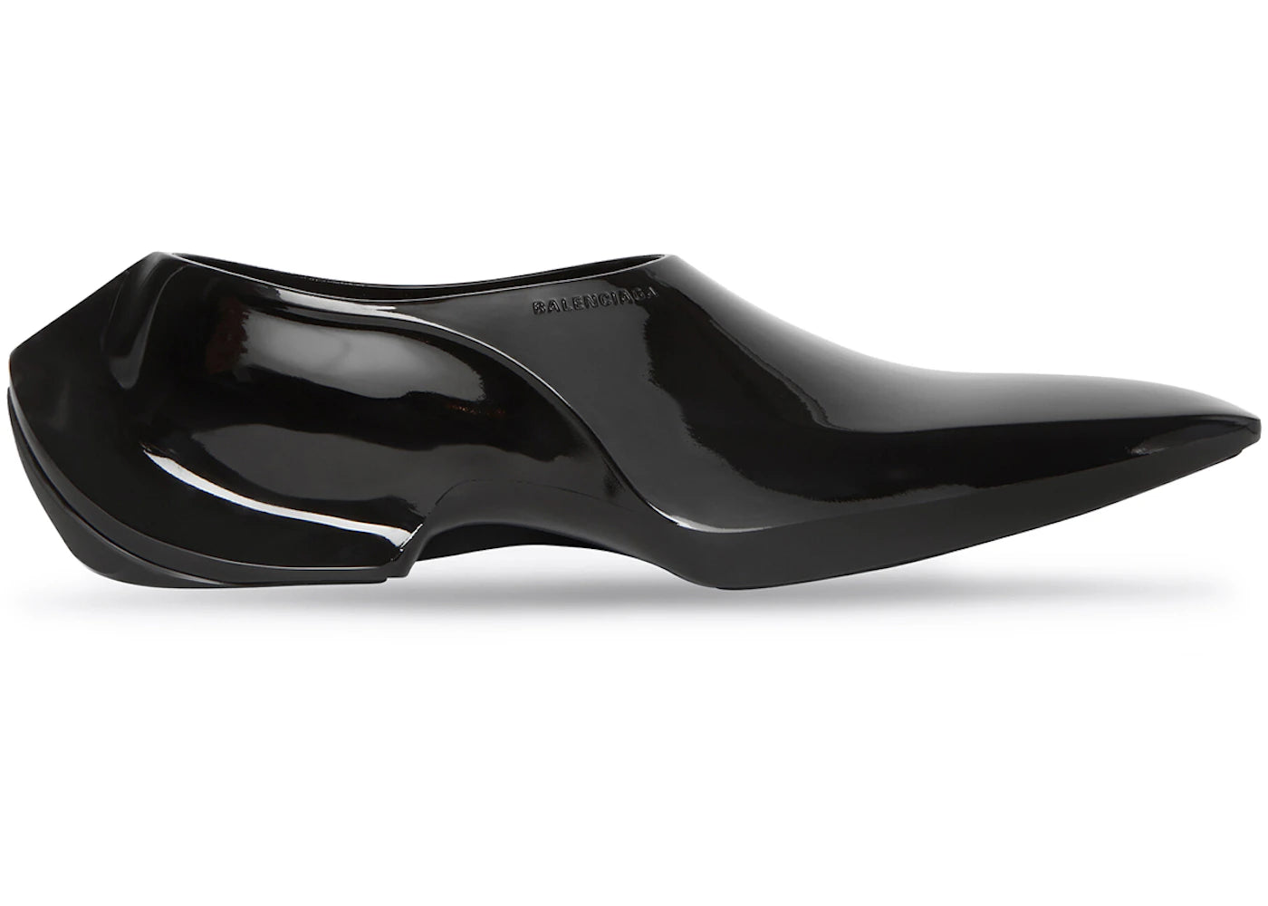 Balenciaga Space Shoe Shiny Black