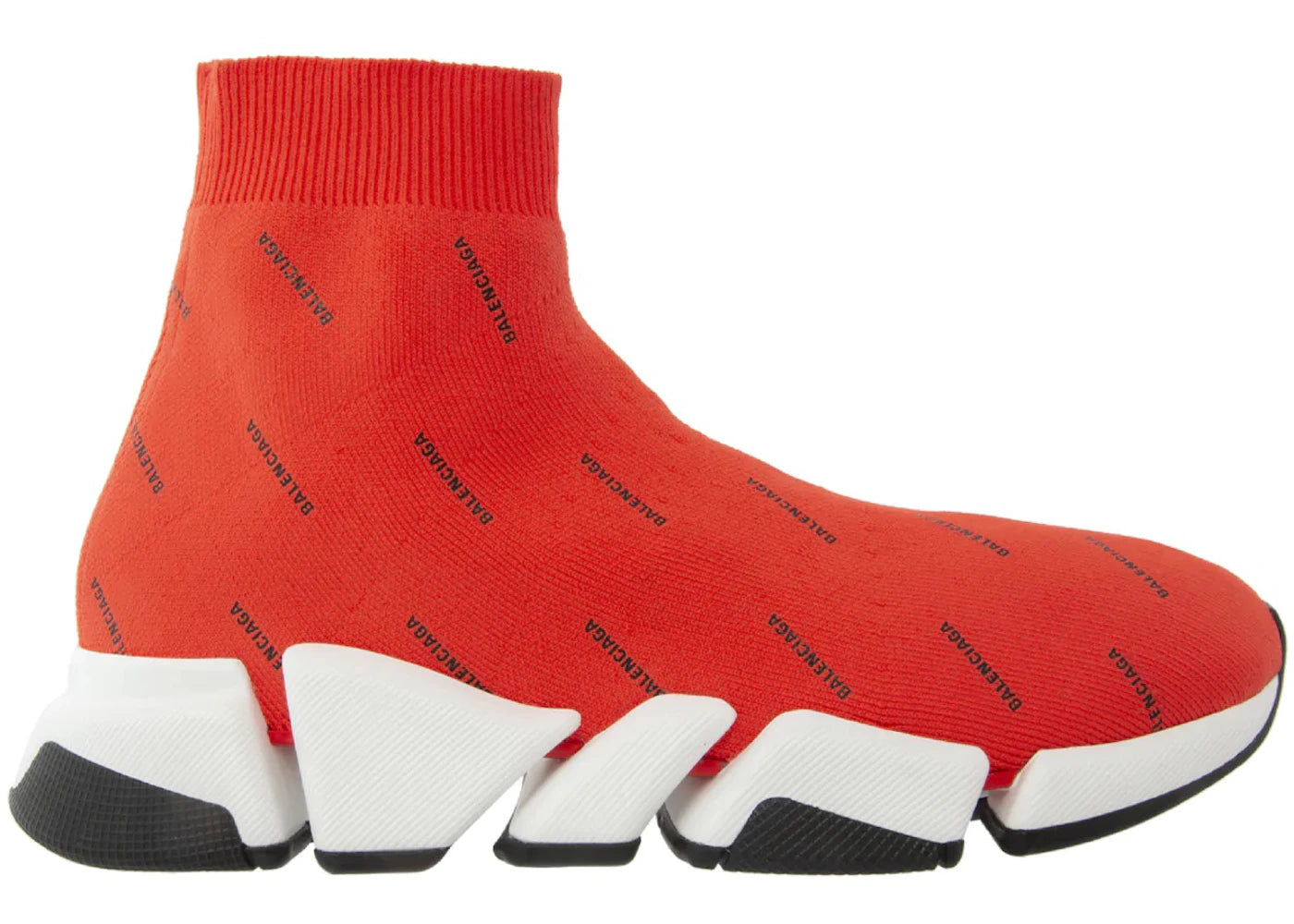 Balenciaga Speed 2.0 Allover Intense Red Black