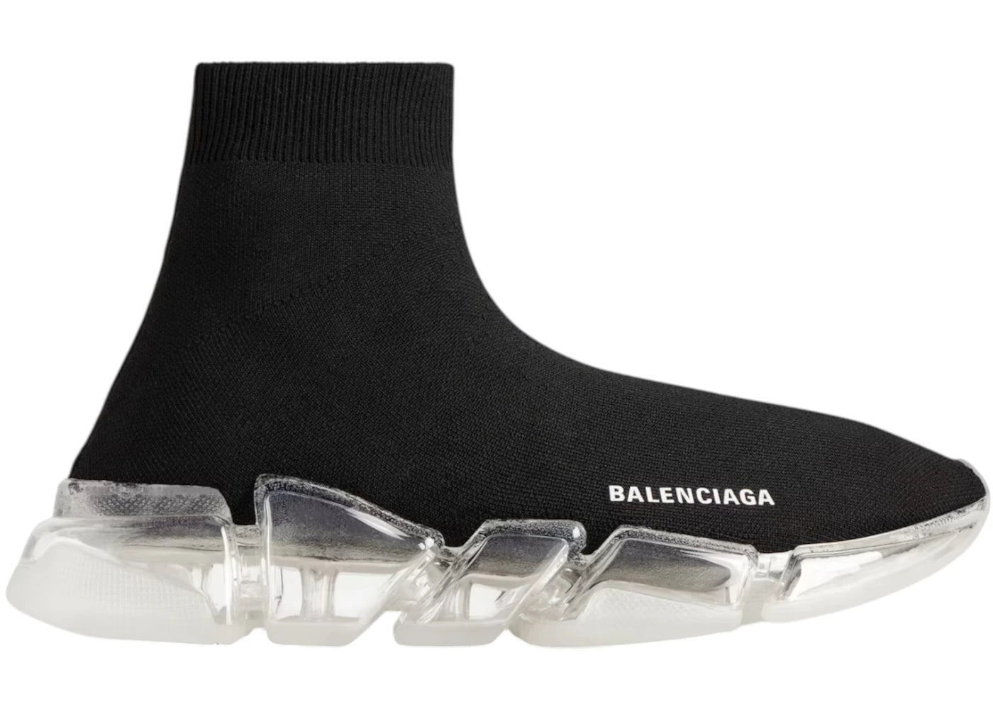 Balenciaga Speed 2.0 Clear Sole Black (Women's)