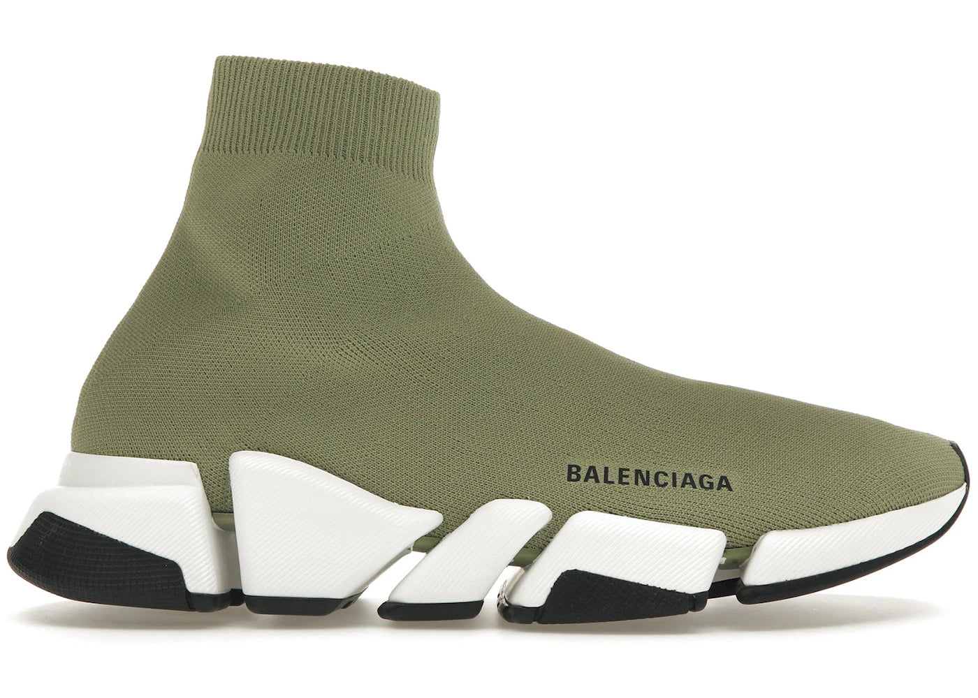 Balenciaga Speed 2.0 Recycled Knit Green