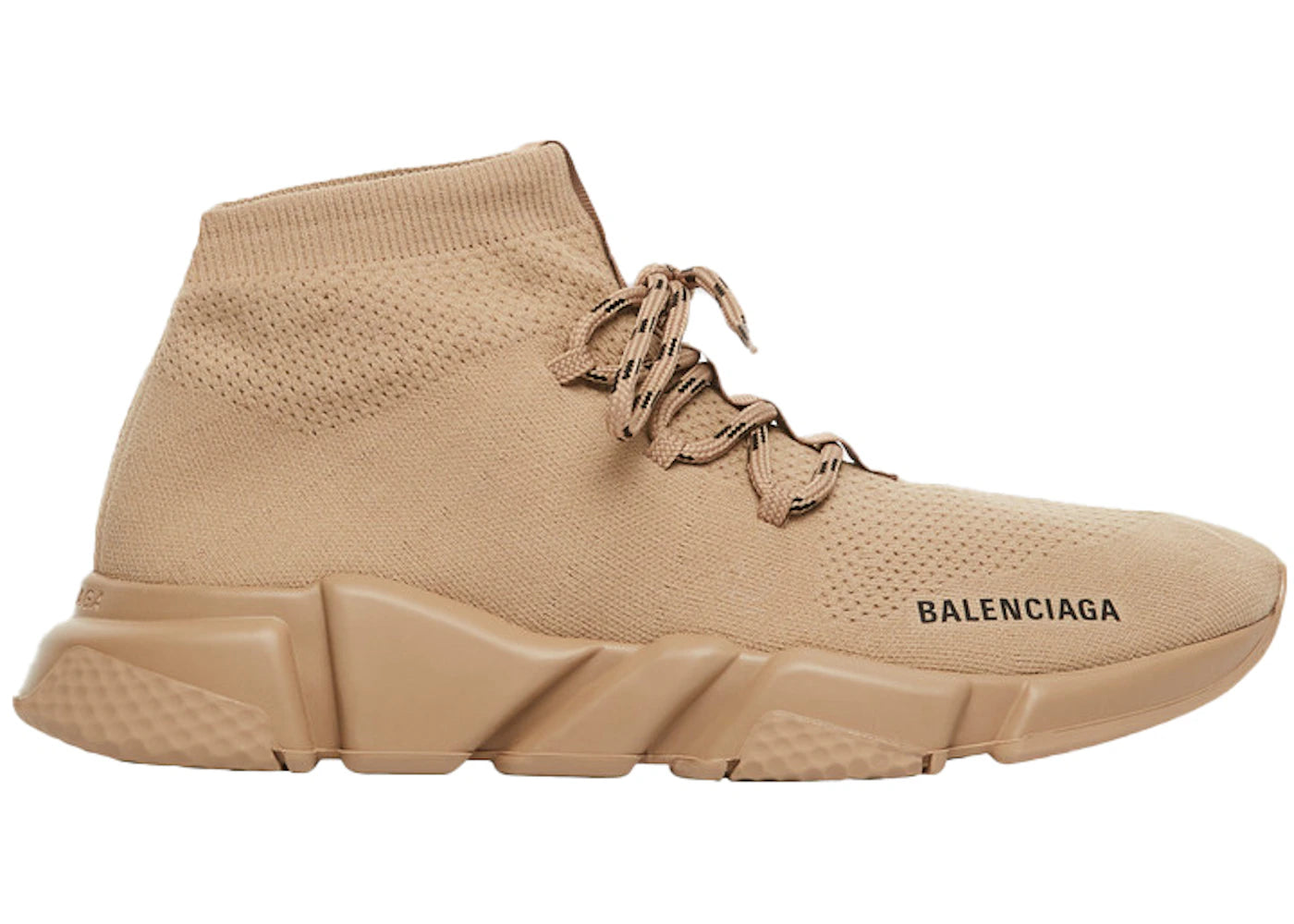 Balenciaga Speed Lace Up Triple Beige