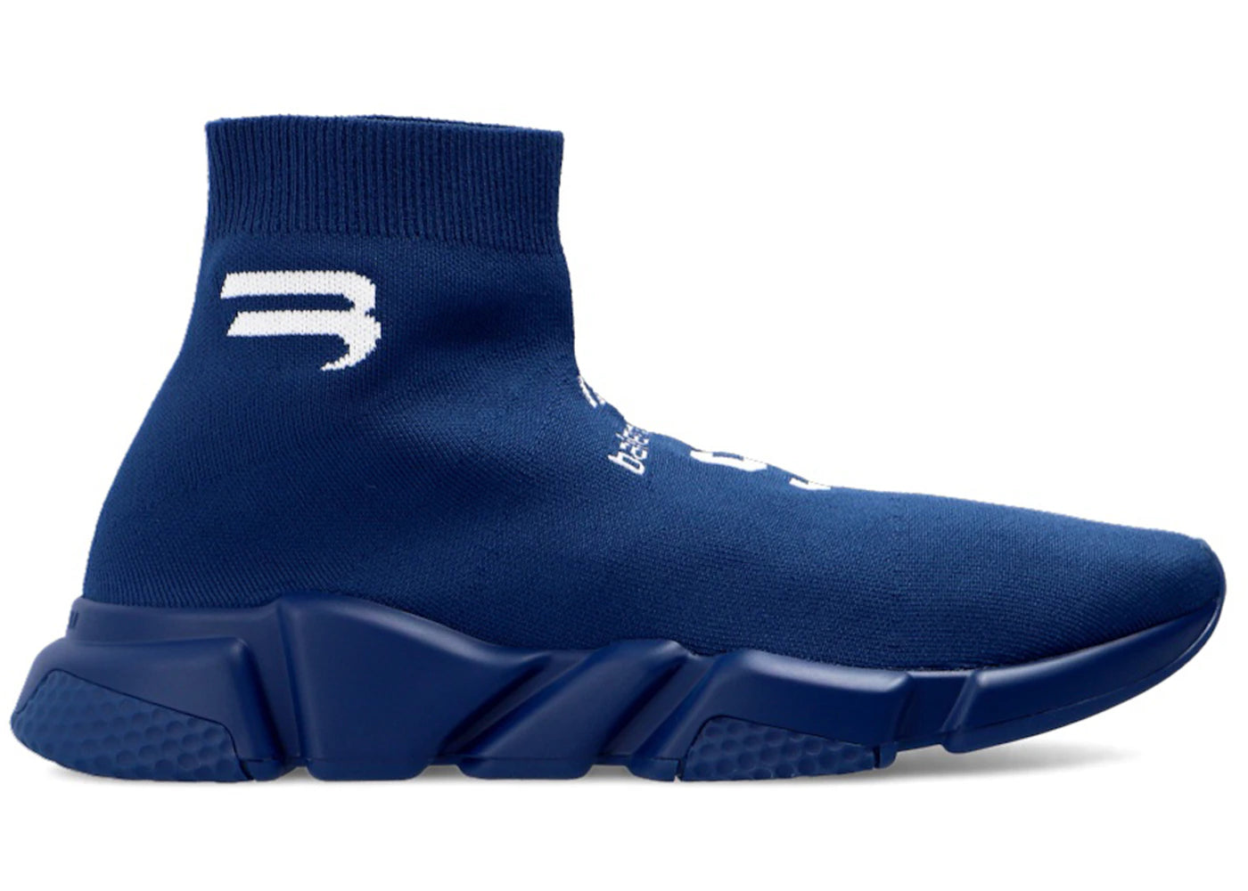 Balenciaga Speed Soccer Runner Navy White