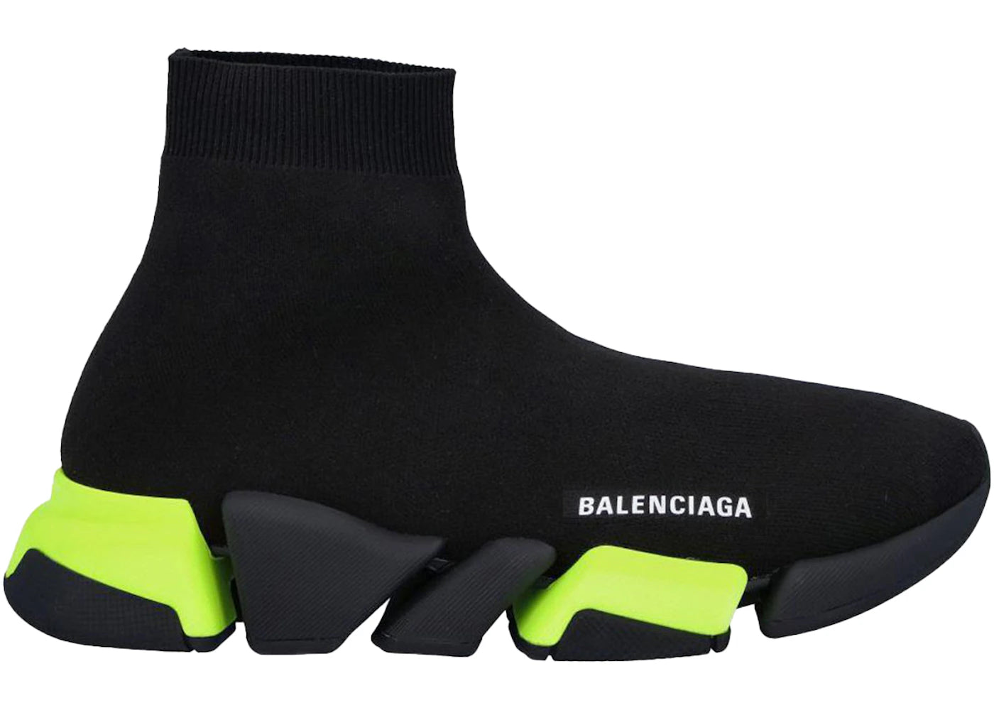 Balenciaga Speed Trainer 2.0 Black Fluo Yellow