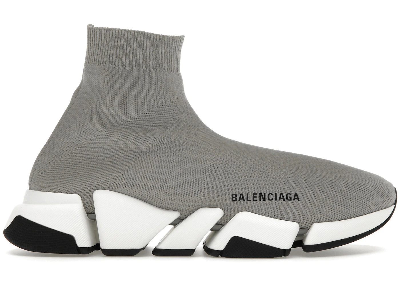 Balenciaga Speed Trainer Grey White Black