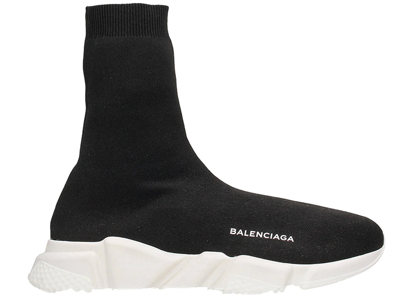 Balenciaga Speed Trainer High Black White