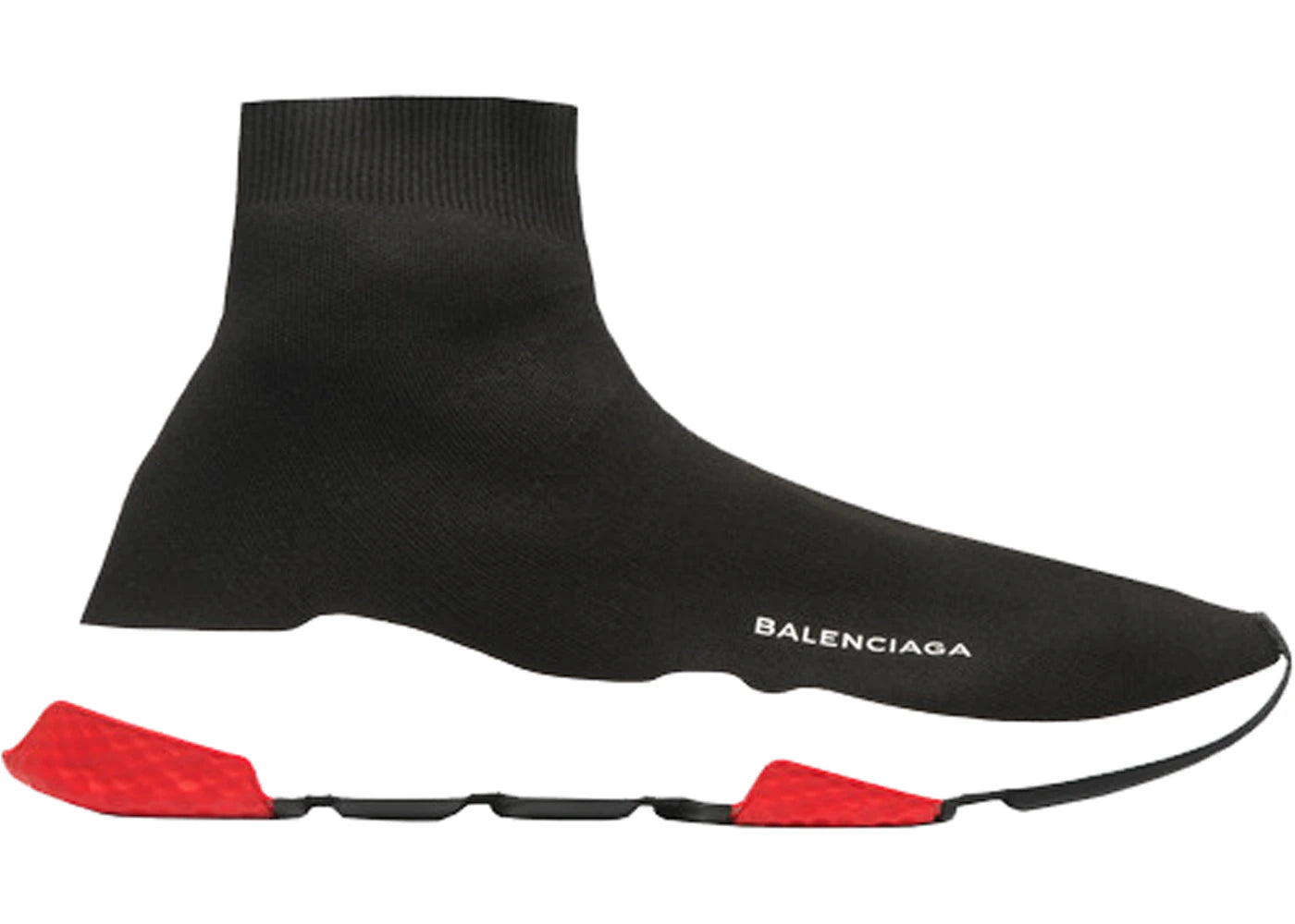 Balenciaga Speed Trainer Mid Black Red