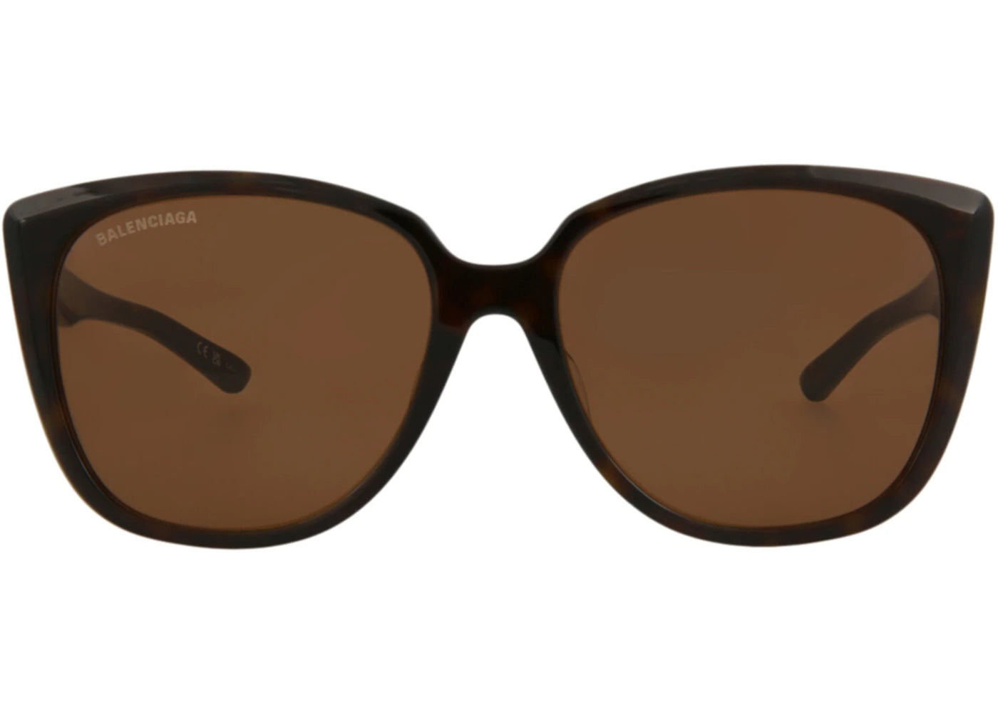 Balenciaga Square-Frame Acetate Sunglasses Havana/Havana/Brown (BB0175SA-30011345-002)
