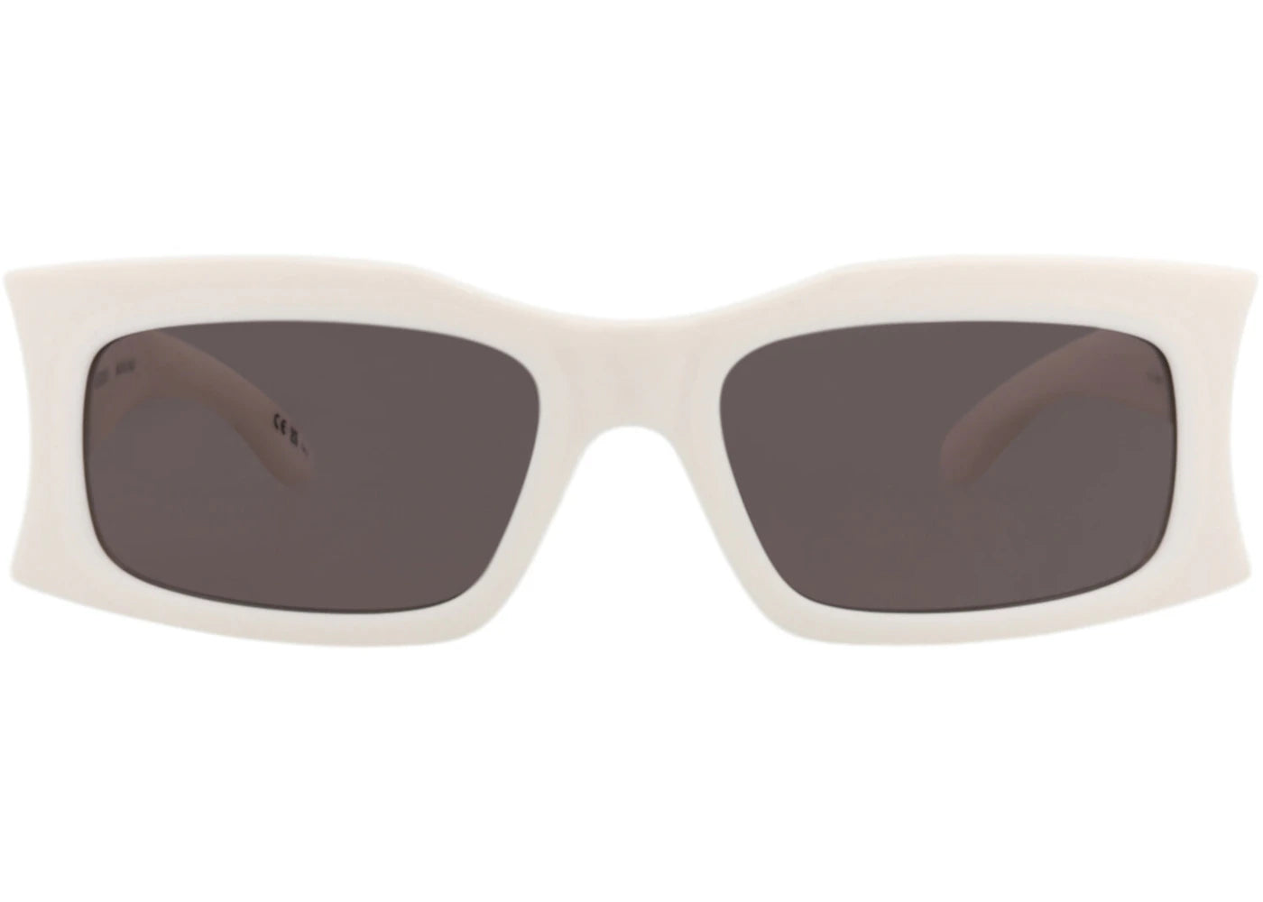 Balenciaga Square-Frame Bio Injection Sunglasses Ivory Ivory Grey (BB0291S-30014550-004)