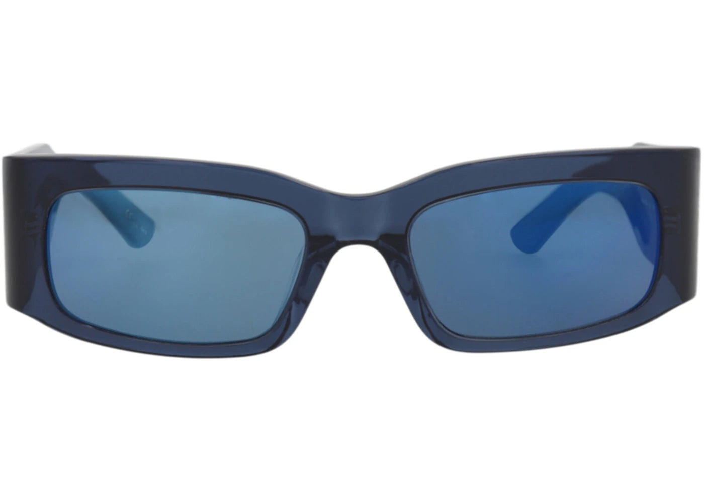 Balenciaga Square-Frame Recycled Acetate Sunglasses Blue Blue Blue (BB0328S-30014893-004)
